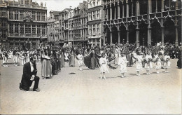 Belle Carte Photo Localisée De Par Les écrits à Bruxelles En 1924 - Fêtes, événements