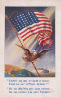 " AMERICAN FLAG " - AIGLE - " UNFURL ME NOT WITHOUT A CAUSE...FOLD ME NOT WITHOUT HONOUR - Sonstige & Ohne Zuordnung