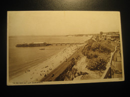 BOURNEMOUTH 1946 To Suffolk The Pier From East Cliff Postcard ENGLAND UK GB - Bournemouth (bis 1972)