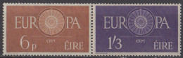 IRLANDE - Europa CEPT 1960 - Unused Stamps