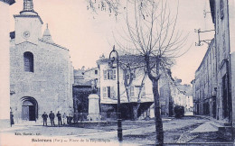 Salernes - Place De La Republique  -   CPA °J - Salernes