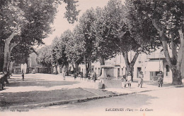Salernes - Le Cours  -   CPA °J - Salernes