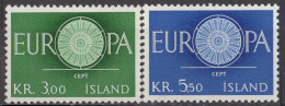 ISLANDE - Europa CEPT 1960 - Ungebraucht