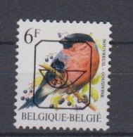 BELGIË - OBP - PREO - Nr 828 P7b - MNH** - Typos 1986-96 (Oiseaux)