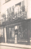 MAISON BARILLET- CARTE-PHOTO- FLEURISTE A CONTRÔLER PARIS - Magasins
