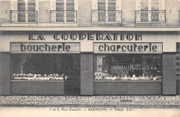 61-ALENCON- 7 ET 9 RUE CAZAULT- LA COOPERATION- BOUCHERIE-CHARCUTERIE - Alencon