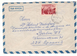 Bulgarie - Lettre De 1955  ? - Oblit Sofia - Exp Vers Berlin - - Storia Postale