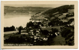 CPSM  9 X 14  Isère Lac De PALADRU   Vue Générale Et Le Lac - Paladru