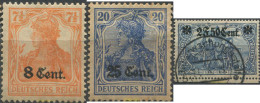 704609 USED BELGICA. Ocupación Alemana 1916 SOBRECARGADOS - OC38/54 Belgian Occupation In Germany