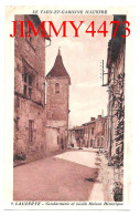 CPA - LAUZERTE - Gendarmerie Et Vieille Maison Historique - N° 9 - Phototypie Tarnaise, Poux - ALBI - Lauzerte