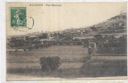 D 13 ALLAUCH. VUE GENERALE CARTE ECRITE - Allauch