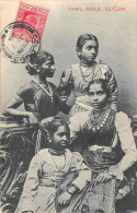 CPA CEYLON TAMIL GIRLS CEYLON - Sri Lanka (Ceylon)