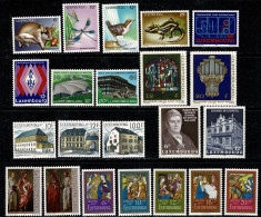 Luxemb. 1987 Full Year Yv. 1118/39**, Mi 1168/89** MNH - Annate Complete