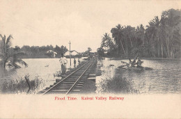 CPA CEYLON FLOOD TIME KALENI VALLEY RAILWAY - Sri Lanka (Ceylon)