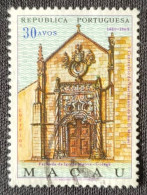 MAC5424U4 - V. Centenary Of The Birth Of King D. Manuel I - 30 Avos Used Stamp - Macau - 1969 - Gebruikt