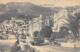 CPA MONTE CARLO LA CONDAMINE ET AVENUE DE LA COSTA - Other & Unclassified