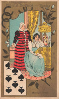 Cartes à Jouer Cards * Publicité Chocolat BERTHELOT Nantes 12 Rue De Rennes * Chromo Ancien Illustrateur Jeu De Carte - Speelkaarten