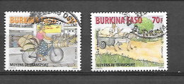 TIMBRE OBLITERE DU BURKINA DE 2010 N° MICHEL 1935/36 - Burkina Faso (1984-...)