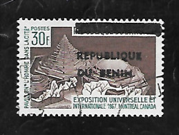 TIMBRE OBLITERE DU DAHOMEY SURCHARGE BENIN EN 1993 N° MICHEL 553 - Bénin – Dahomey (1960-...)