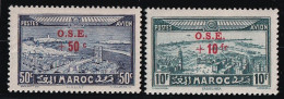 Maroc Poste Aérienne N°41/42 - Neuf ** Sans Charnière - TB - Aéreo