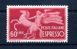 1945-52 Repubblica Espressi/Espresso N.31 MNH ** - Express/pneumatic Mail