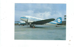 POSTCARD  KLM  DOUGLAS C 74A AIRCRAFT - 1946-....: Modern Tijdperk