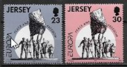 Jersey 1995 N° 687/688 Neufs Europa Paix Et Liberté - 1995