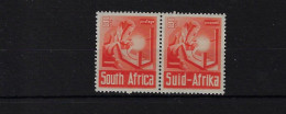 SOUTH AFRICA SG93, 6D WAR EFFORT MNH PAIR - Unused Stamps