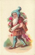 Lutin * Chromo Ancien Illustrateur * Lutins Leprechaun - Autres & Non Classés