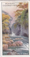 Gems Of British Scenery 1917 - Players Cigarette Card - 18 Fairy Glen Bettws Y Coed, Wales - Player's