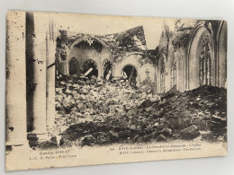 Delcampe - CPA - 80 - ROYE - La Dévastation Allemande - L'Eglise -  Guerre 1914 - 17 - WW1 - Roye