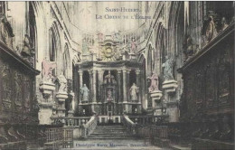 SAINT-HUBERT - Le Choeur De L'Eglise - Phototypie Marco Marcovici - Oblitération De 1910 - Saint-Hubert