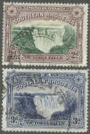 Southern Rhodesia. 1932 Victoria Falls. Used Complete Set. SG 29-30 - Southern Rhodesia (...-1964)