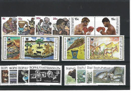 BOPHUTHATSWANA  (AFRIQUE DU SUD) ANNEE 1979 COMPLETE ** MNH N° 37 / 54 - Bophuthatswana