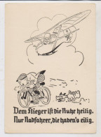 SEGELFLIEGEN - "Dem Flieger Ist Die Ruhe Heilig,....", Humor, Burghard-Verlag - Piloten