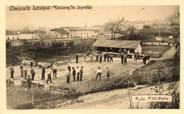 Panissières * Carte Photo Photographe P. DELPHON * Amicale Laïque , Pétanque * Sport Jeu De Boules Boulistes Boulodrome - Other & Unclassified