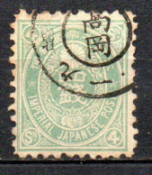 Col33 Asie Japon 1876 N° 50 Oblitéré Cote : 7,00€ - Usati