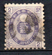 Col33 Asie Japon 1879 N° 62 Oblitéré Cote : 4,25€ - Gebruikt