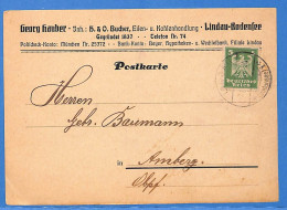 Allemagne Reich 1926 Carte Postale De Lindau (G19292) - Briefe U. Dokumente