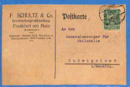 Allemagne Reich 1925 Carte Postale De Frankfurt (G19293) - Storia Postale