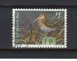 LUXEMBOURG - Y&T N° 1280° - Oiseau - Bécassine - Gebruikt