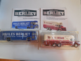 PLK 8 HUILES BERLIET ET GBM 15 R TRANSPORT DE DENREES PERISSABLES COLLECTION BERLIET - Trucks