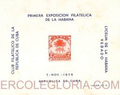 Ad6234 - CUBA - Postal History - ADVERTISING Event Souvenir Sheet STAMP EXPO - Otros & Sin Clasificación