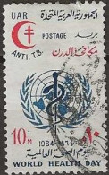 EGYPT 1964 World Health Day - 10m. - WHO Emblem FU - Used Stamps