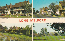 Long Melford, Suffolk, Multiview  - Unused Postcard - UK7 - Shanklin