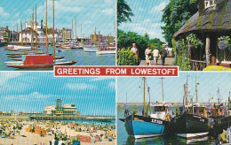 Lowestoft, Suffolk, Multiview  - Unused Postcard - UK7 - Shanklin