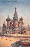 CPA RUSSIE MOSCOU MOCKBA CATHEDRALE DE ST BASILE BLAJENNOY - Russland