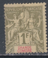 Grande Comore N° 13 X Type Groupe 1 F. Olive Trace De Charnière Sinon TB - Nuevos