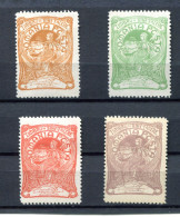 1906.RUMANIA.YVERT 156/59*.NUEVOS CON FIJASELLOS(MH).CATALOGO 45€ - Neufs