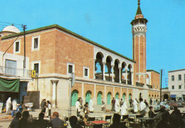 TUNIS, PLACE HALFAOUINE MOSQUEE SAHED ETTABAA BELLE ANIMATION  COULEUR  REF 9054 PO - Tunisie